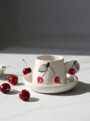 Kiraz Porselen Fincan