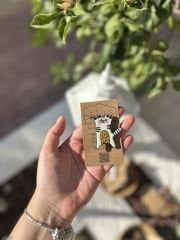 Kedi Broş
