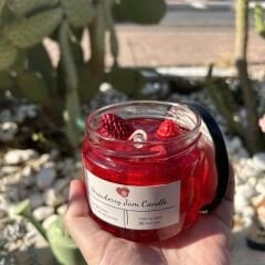 Çilek Reçeli Mum