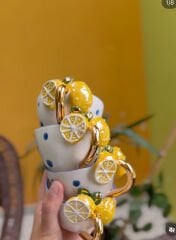 Limonlu Fincan