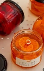 Mandalina Reçeli Mum