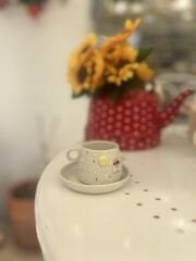 Kardan adam  Porselen Fincan