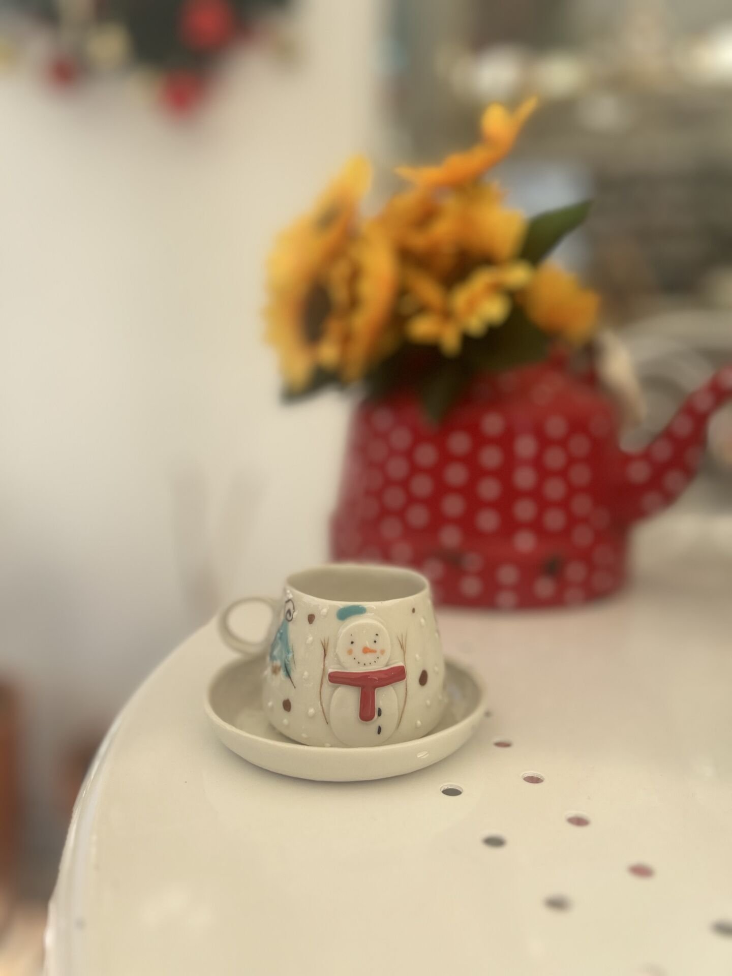 Kardan adam  Porselen Fincan