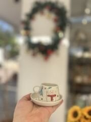 Kardan adam  Porselen Fincan