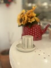 Kurşun Asker Porselen Fincan