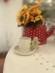 Kurabiye Adam Porselen Fincan