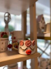 Çiçekli Kız  Kupa