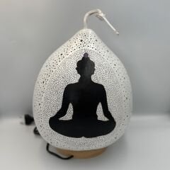 El Yapımı Su Kabağı Abajur