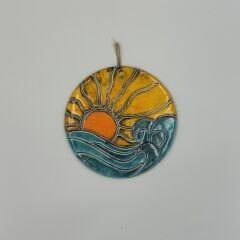 Sunset Seramik Duvar Süsü