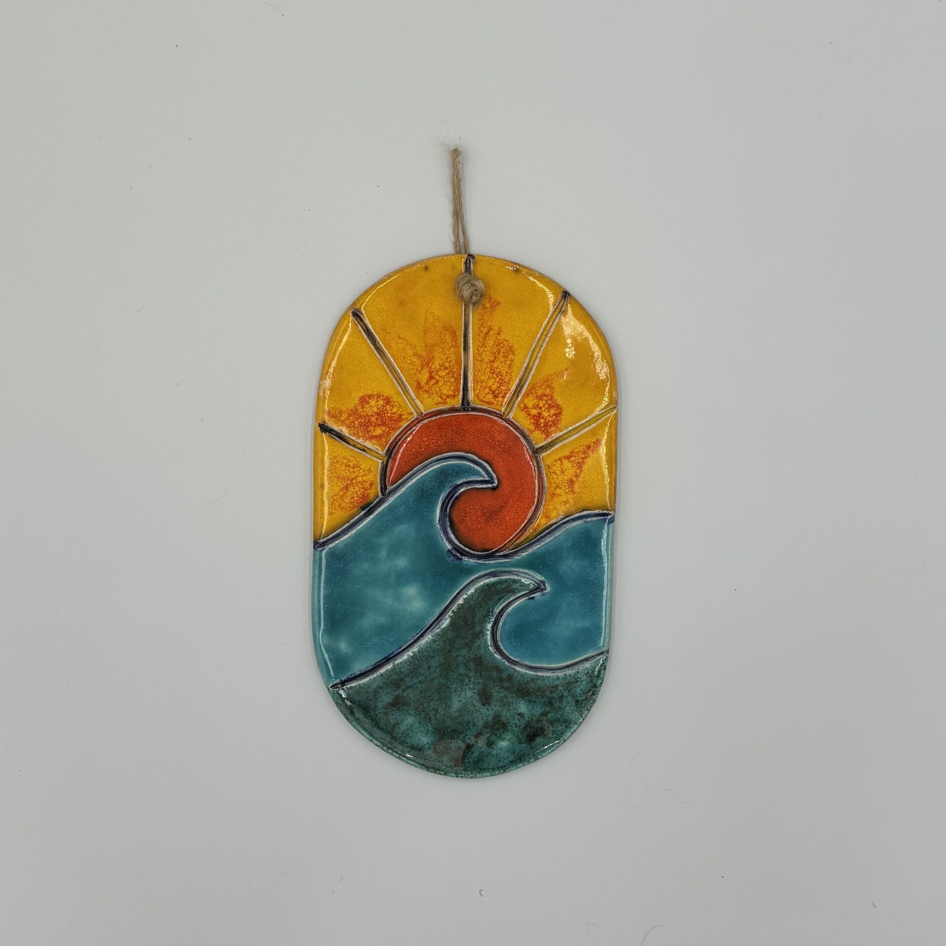 Sunset Seramik Duvar Süsü