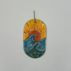 Sunset Seramik Duvar Süsü