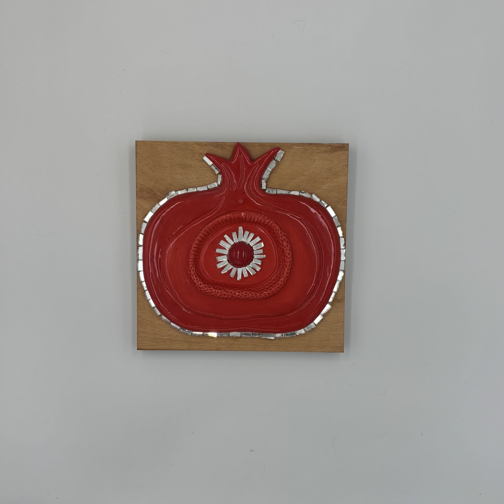 Kırmızı Nar Duvar Süsü