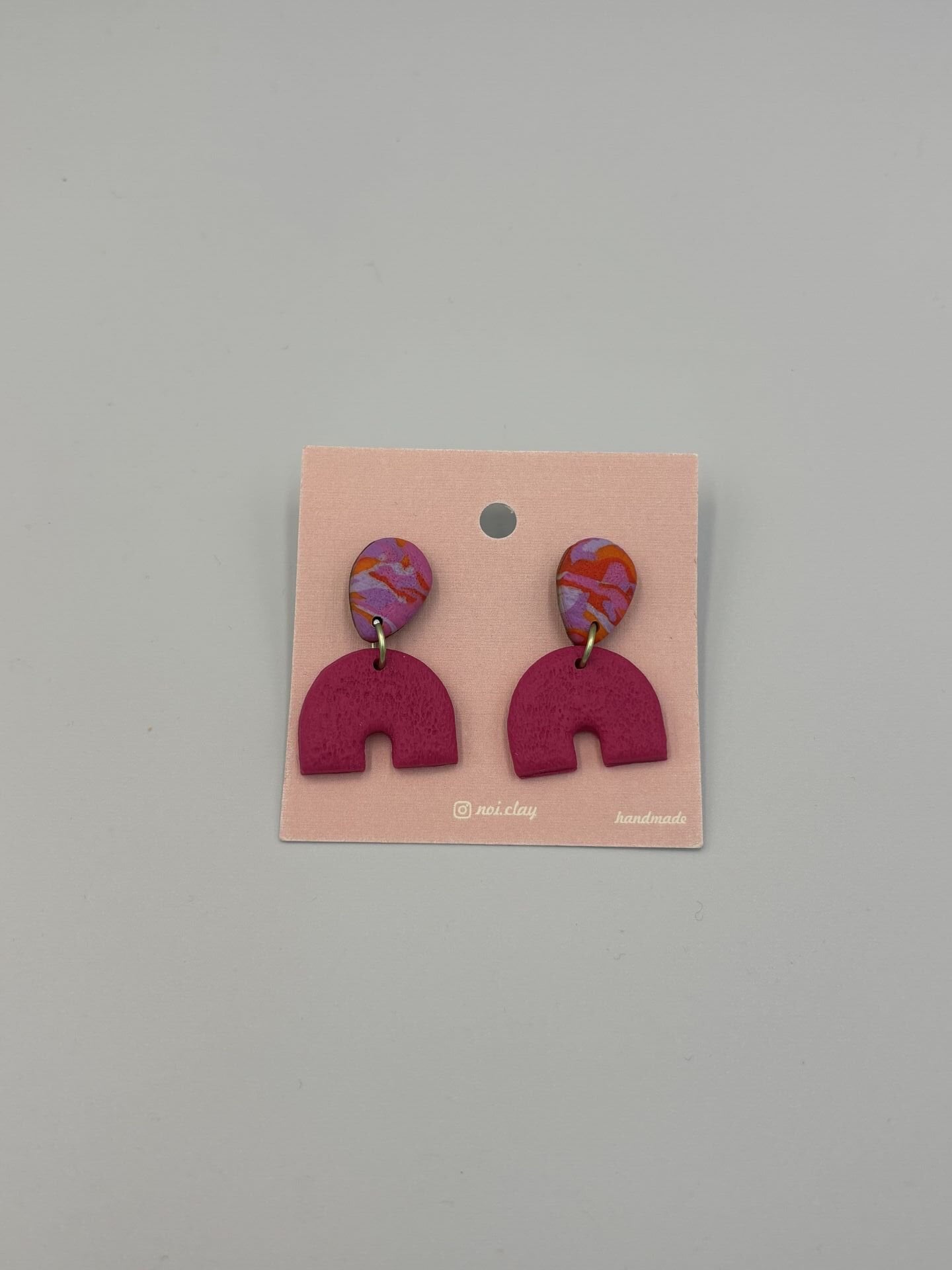 Kırmızı El Yapımı Fimo Küe