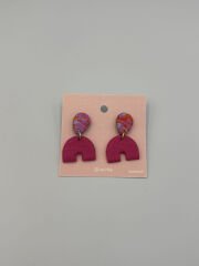 Kırmızı El Yapımı Fimo Küe