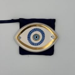 Göz Nazar Boncuklu Seramik Duvar Süsü