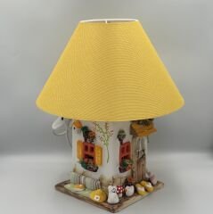 Renkli Küçük Boy Abajur