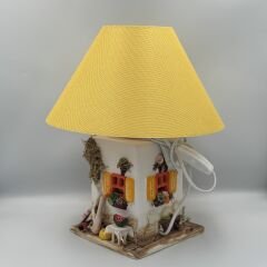 Renkli Küçük Boy Abajur